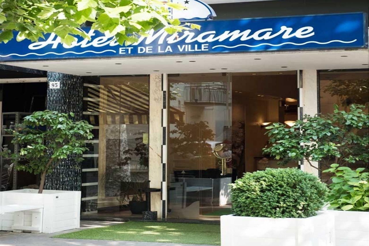 Hotel Miramare Et De La Ville Rímini Exterior foto